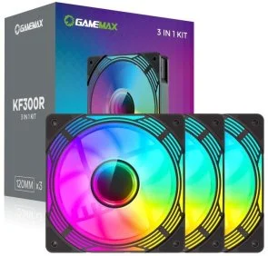 Фото: Кулер Gamemax KF300R BK 3pcs № 7 | KTC
