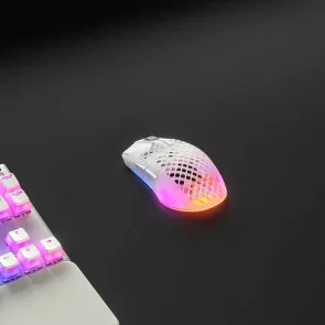 Фото: Миша SteelSeries Aerox 3 Wireless Ghost (62610) № 7 | KTC