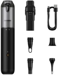 Фото: Автомобільний пилосос Baseus A3 Lite Handy Vacuum Cleaner Black (VCAQ050001) № 6 | KTC