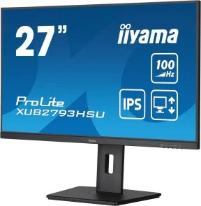 Фото: Монітор iiyama XUB2793HSU-B6 Black - 27" IPS / 1920×1080 / 100 Гц / AMD FreeSync / Pivot / HAS № 2 | KTC