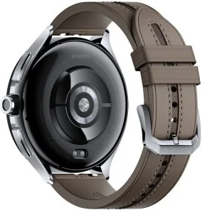 Фото: Смарт годинник Xiaomi Watch 2 Pro Silver Brown Leather Strap (BHR7216GL) № 4 | KTC