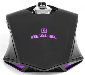 Фото: Миша Real-EL RM-525 Black (EL123200029) № 3 | KTC