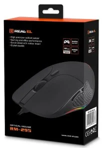 Фото: Миша Real-EL RM-295 Black (EL123200031) № 10 | KTC
