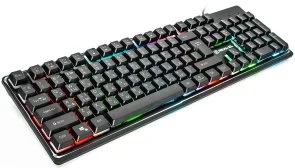 Фото: Клавіатура Real-EL Comfort 7011 Backlit Black (EL123100043) № 3 | KTC