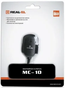 Фото: Мікрофон Real-EL MC-10 (EL124300001) № 2 | KTC