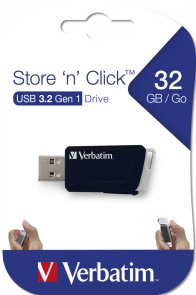 Флешка USB Verbatim Store N Click 32GB Black (49307)