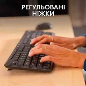 Фото: Комплект клавіатура+миша Logitech MK370 Combo for Business Wireless Graphite (920-012077) № 16 | KTC