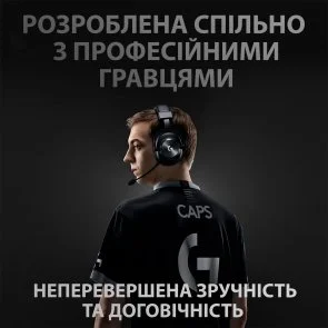 Фото: Гарнітура Logitech G PRO X Wireless Black (981-000907) № 15 | KTC