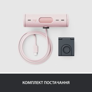 Web-камера Logitech Brio 500 Rose (960-001421)