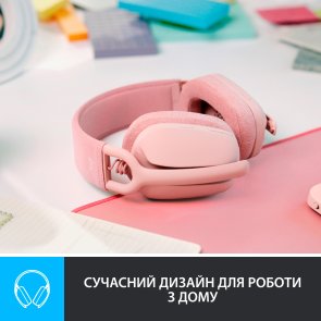 Гарнітура Logitech Zone Vibe 100 Rose (981-001224)