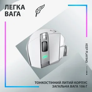 Фото: Миша Logitech G502 X Plus White (910-006171) № 2 | KTC