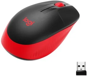 Фото: Миша Logitech M190 Full Size Wireless Red (L910-005908) № 4 | KTC