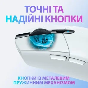 Фото: Миша Logitech G305 Lightspeed White (L910-005291) № 10 | KTC
