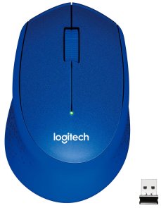 Миша Logitech M330 Silent Plus Blue (L910-004910)