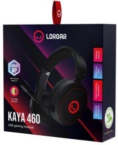 Гарнітура Lorgar Kaya 460 Black (LRG-GHS460)