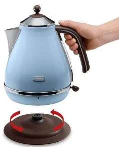 Фото: Електрочайник DeLonghi KBOV 2001.AZ Icona Vintage № 2 | KTC
