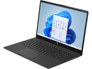 Фото: Ноутбук HP 15-fc0254ua C78SBEA Jet Black - 15.6" IPS 60 Гц / AMD Ryzen 3 / 7320U / DDR5 8 ГБ / PCI-E SSD 512 ГБ / Radeon 610M № 3 | KTC