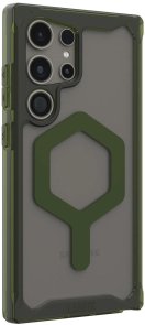 Чохол UAG for Samsung S24 Ultra - Plyo Pro Magnetic Ice/Olive (214431114372)