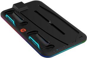 Підставка Canyon CS-5 RGB PS5 Charge Black (CND-CSPS5B)