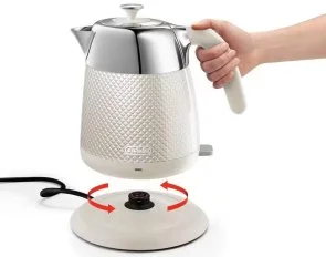 Фото: Електрочайник DeLonghi KBL 2001 W Luminosa № 3 | KTC