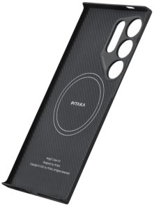 Чохол Pitaka for Samsung S24 Ultra - MagEZ Case 4 Twill Black/Grey (KS2401U)