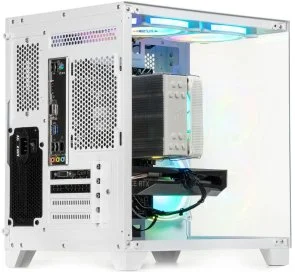 Фото: Персональний комп'ютер ARTLINE Gaming X43WHITE (X43Whitev40Win) - AMD Ryzen 5 5500 / 32 ГБ DDR4 / PCI-E SSD 1 ТБ / Nvidia / GeForce RTX 3050, 6 ГБ / AMD A320 / 500 Вт № 4 | KTC