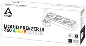 Система рідинного охолодження Arctic Liquid Freezer III 360 ARGB White (ACFRE00152A)