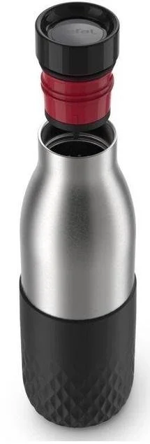 Фото: Термопляшка Tefal Bludrop Soft Touch 700ml Black (N3111110) № 3 | KTC