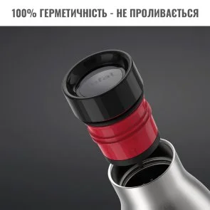 Фото: Термопляшка Tefal Bludrop Soft Touch 700ml Black (N3111110) № 7 | KTC