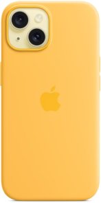 Чохол Apple for iPhone 15 - Silicone Case with MagSafe Sunshine (MWNA3)