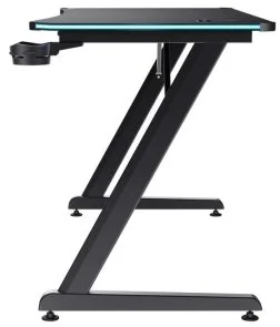 Фото: Стіл для геймерів Trust GXT 709W Luminus Black (25184) № 4 | KTC