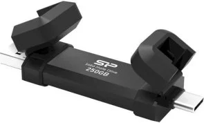 Фото: Зовнішній SSD-накопичувач Silicon Power DS72 250GB Black (SP250GBUC3S72VPK) № 4 | KTC
