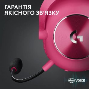 Гарнітура Logitech Pro X 2 Lightspeed Pink (981-001275)