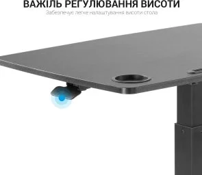 Фото: Стіл комп’ютерний OfficePro ODM380B № 10 | KTC
