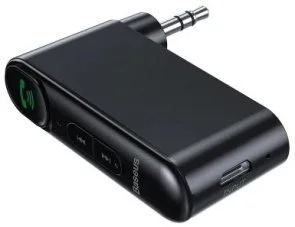 Фото: FM-Трансмітер Baseus Qiyin AUX Car Bluetooth Receiver Black (WXQY-01) № 2 | KTC