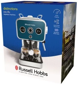 Фото: Ріжкова кавоварка Russell Hobbs Distinctions Ocean Blue (26451-56) № 8 | KTC