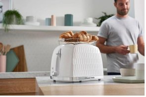 Тостер Russell Hobbs Honeycomb White (26060-56)