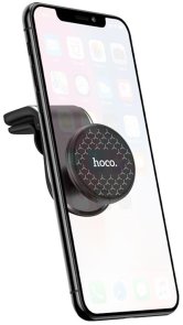 Кріплення для мобільного телефону Hoco CA59 Victory Air Outlet Black (6931474721679)