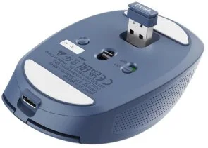 Фото: Миша Trust Ozaa Compact Multi-Device Wireless Blue (24934) № 5 | KTC