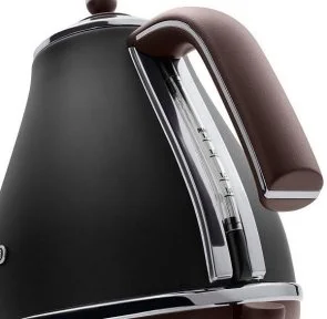 Фото: Електрочайник DeLonghi KBOV 2001.BK Icona Vintage № 4 | KTC