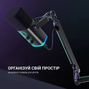 Фото: Мікрофон Fifine TAM8 XLR/USB Black № 10 | KTC