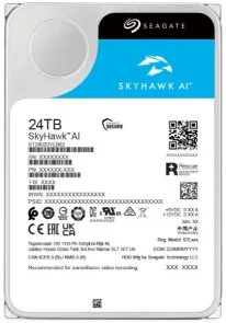 Фото: Жорсткий диск Seagate SkyHawk AI SATA III 24TB (ST24000VE002) № 3 | KTC