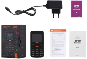 Мобільний телефон 2E T180 Max Black (688130251051)