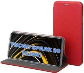 Фото: Чохол BeCover for Tecno Spark 20 KJ5n - Exclusive Red (711240) № 2 | KTC