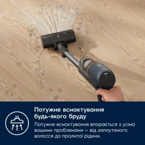 Фото: Ручний бездротовий пилосос Electrolux 700 Cordless Cleaner (EP71UB14DB) № 5 | KTC