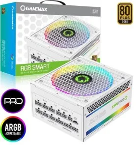 Фото: Блок живлення Gamemax 850W RGB850 Pro WH (RGB850 PRO WH) № 10 | KTC