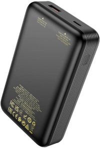 Батарея універсальна Hoco Q21A Great 20000mAh 22.5W Black (Q21A 20000 Black)