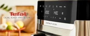 Фото: Мультипіч Tefal Dual Easy Fry and Grill Air Fryer (EY905D10) № 3 | KTC