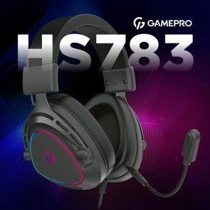 Гарнітура GamePro HS783 RGB Black