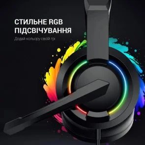 Фото: Гарнітура GamePro HS299 RGB Black № 11 | KTC